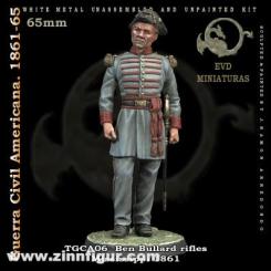 Officier - Ben Bullard Rifles - Mississippi 1861 