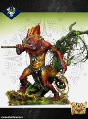 Xlaloc - Chameleon Lizardman 