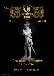 Cuirassé prussien - 1740-86 