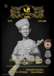 Jeune soldat - fils de régiment 