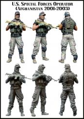 Soldat des forces spéciales américaines - Afghanistan 2001-03 