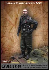 German Panzer Crewman WW2 