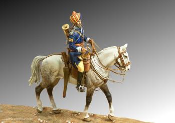Trumpeter - 34th Prince Albert Victor's Own Poona Horse - 1908 