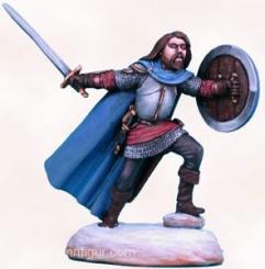 Combattant avec bouclier d'Hippogryph 