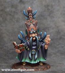 Nain mage planaire avec livre de sorts 