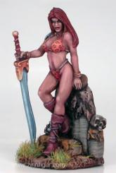 Amazone à l'épée bâtarde (Olga) 