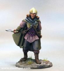 Guerrière elfe avec épée 