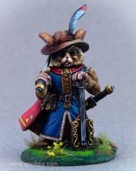 Mouse Bard with Lute 