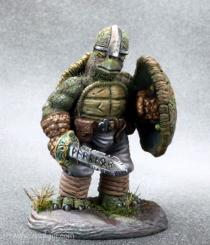 Tortoise Warrior with Sword and Shield 