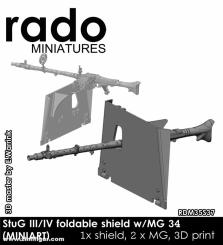StuG.III/IV MG34 with Foldable Shield 