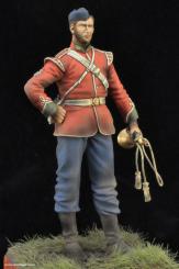 Corniste d'infanterie - Guerre du Zoulou 1879 