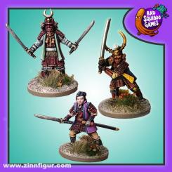 Tomoe Gozen & gardes du corps 