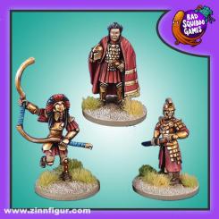 Capitaines et gardes du corps amazones 