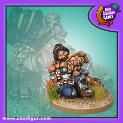 Amazone & nain - Vignette Noogie 