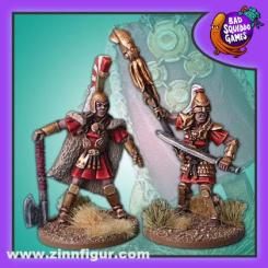 Commandant d'amazone & porte-étendard 
