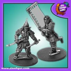 Figurines de commande Onna-Musha 