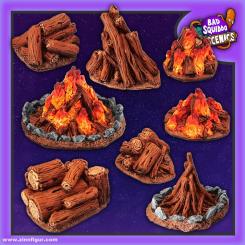 Bon Fires & Log Piles 