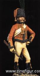 Chasseur en uniforme de parade 