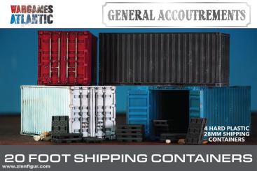 20 Foot Shipping Containers 