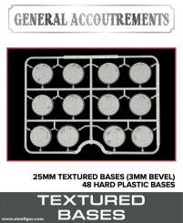 25 mm Textured Bases 