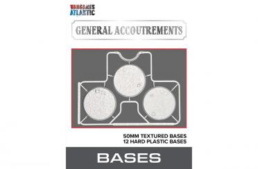 50mm Textured Bases (3mm Bevel) 