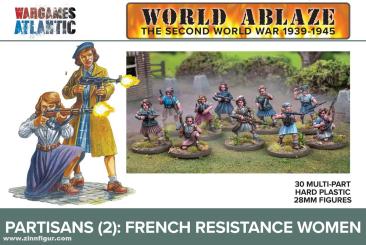 Partisans (2) French Resistance Women 