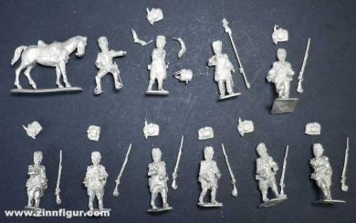 French Guard Grenadiers Marching 