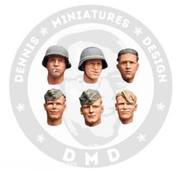 Heads Wehrmacht 1:35 Resin 
