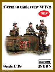 Set équipage de chars allemands 