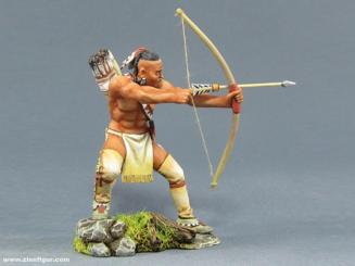 Apache tirant à l'arc 
