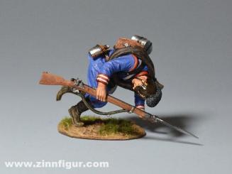 Team Miniature Guerre Franco-Prussienne 1870 - PFW-C6004 Soldat Tirant à Genoux