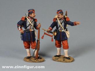 Grenadiers français en discussion 