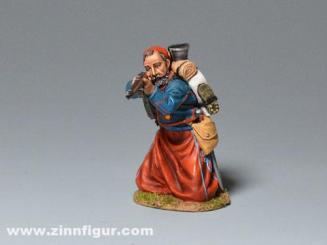 Zouave - à genoux en tirant 