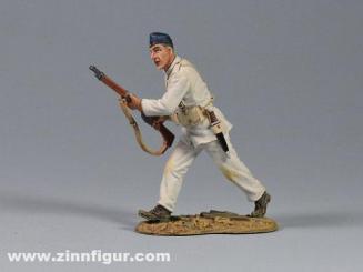 Royal Marine Walking Forward 
