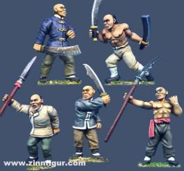 Tong Warriors w/ Assorted Weapons #1 