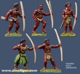 Melanesian Islanders w/Bows 
