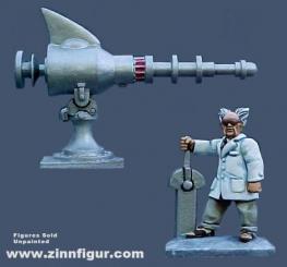 Dr. Promethius & his Death Ray 
