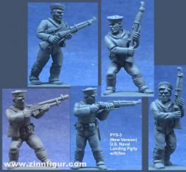 US Gunboat Shore Party w/Rifles 