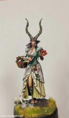 La fille aux fleurs 