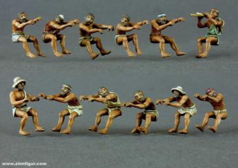 Rameurs grecs antiques 
