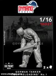 Soldat de char allemand #1 - Chargement de munitions 