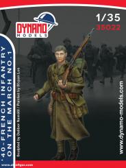 1940 - French infantry on the march 1 