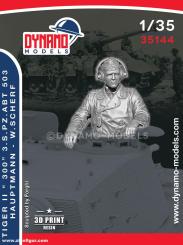 Commandant Capitaine "W. Scherf" - Tigre II "300" s.Pz.Abt.503 