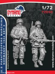 U.S Paratroopers en marche (Normandie 1944) Set 3 