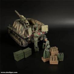 Hummel Self-propelled Howitzer Gun Crew B 