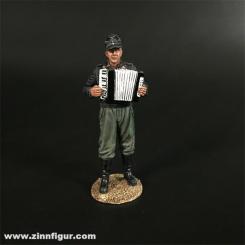 Wehrmacht Tank Crew Playing the Accordion 