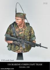 Soldat de l'équipe FAST - USMC - Panama 1989 