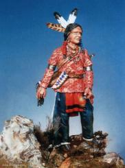 Guerriers Teton-Sioux - Guerres indiennes 