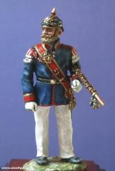 Saxon Infantry Regimental Drum Major Parade - 1900-14 