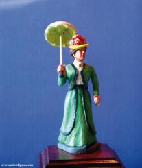 Femme avec un parasol 